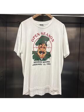 Vintage 90s Open Season “Saddam Hussain “ Single-stitch Tee